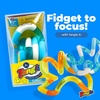 image:imageTangle Jr Classic 5Pack  Genuine Fidget Toys  Twisty Fidget Pack for Kids and Adults  Fidget Toy for School  Gift for Teens and Adults