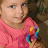 image:imageTangle Jr Fuzzies Pink and Blue  Fuzzy Fidget Toy  Fuzzy Tangle Toy  Quiet Twist FidgetPinkBlue