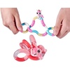 image:imageTangle Jr Pets 6Pack Collection Kitty Bunny Puppy Flamingo Sloth and Unicorn  Tangle Fidget Pets Fidget Toys  Fidget Toy Gift  Fidgets for School  Cute fidgets for Girls