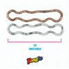image:imageTangle Palm Metallic 2Pack Steel Silver and Rose Gold