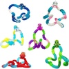 image:imageTANGLE Pets Aquatic Series Collection  Turtle Crab Dolphin Sting Ray Octopus Narwhal  Cute Fidgets for Boys and Girls  Aquatic Fidget Toys  Sea Creature Fidget Toys Fidgets