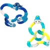 image:imageTangle Pets Aquatic 2Pack Sting Ray and Narwhal  Cute Fidgets for Boys and Girls  Aquatic Fidget Toys  Sea Creature Fidget Toys  Tangle Fidgets