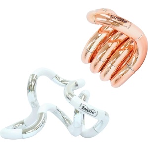 image:imageTangle Palm Metallic 2Pack Steel Silver and Rose Gold